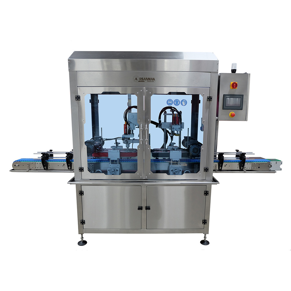 Pick & Place + 3 Teker Kapatma Makineleri