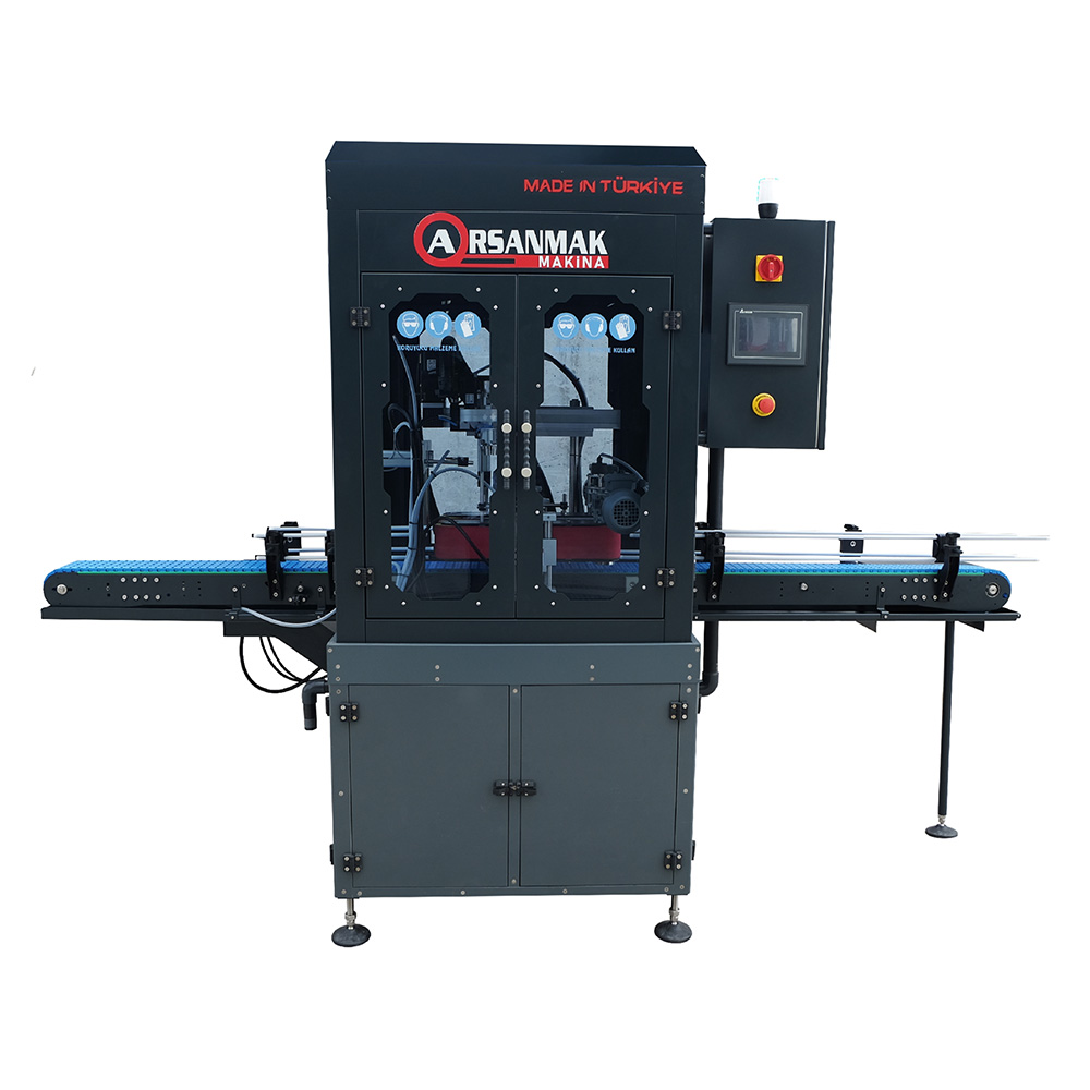 Tekli Sıkma Kapak Kapatma Makineleri