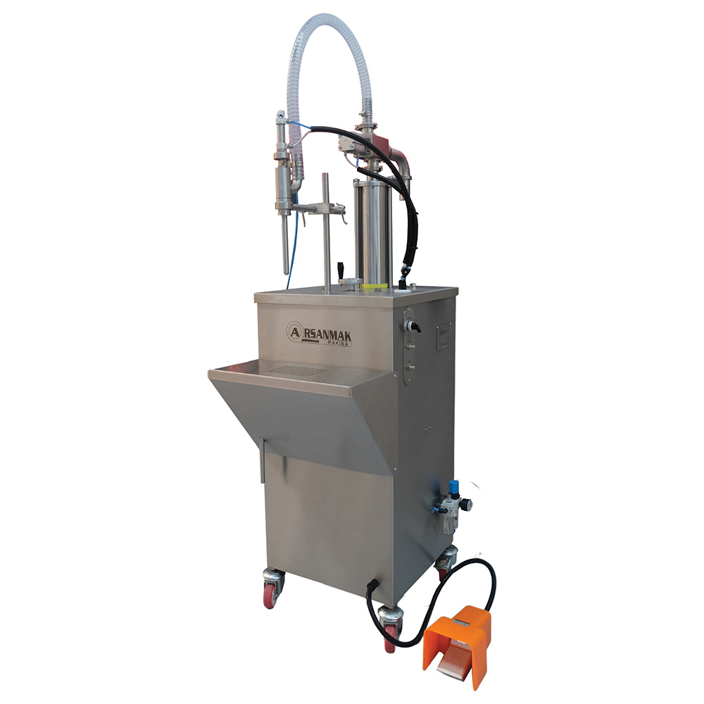 Tek Nozullu Yarı Otomatik Dolum Makinesi